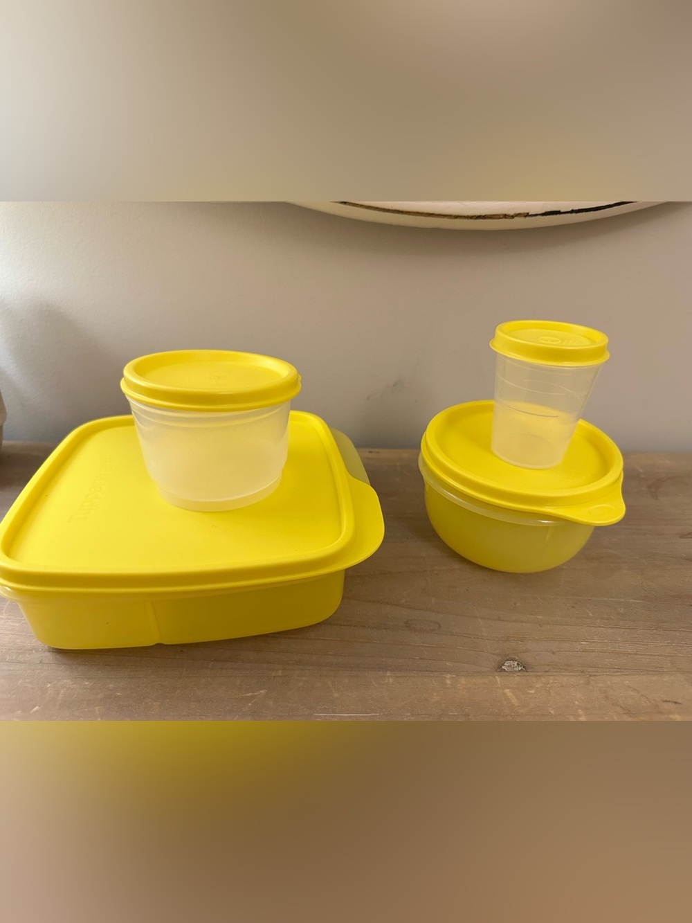 Tupperware Brand New Plastic Food Storage Container Set